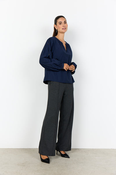 SC-NETTI 112 Blouse Dark blue