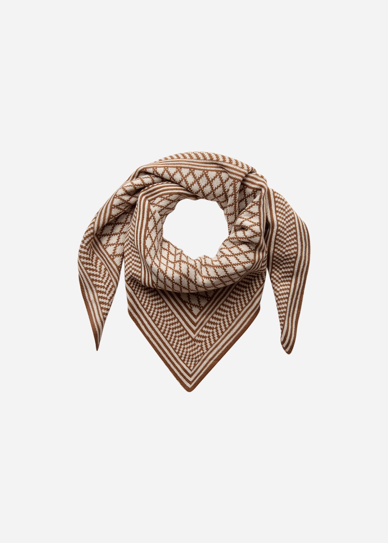 SC-BUKET 13 Scarf Brown