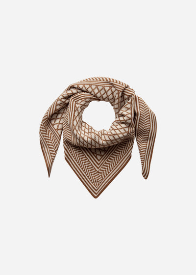 SC-BUKET 13 Scarf Brown