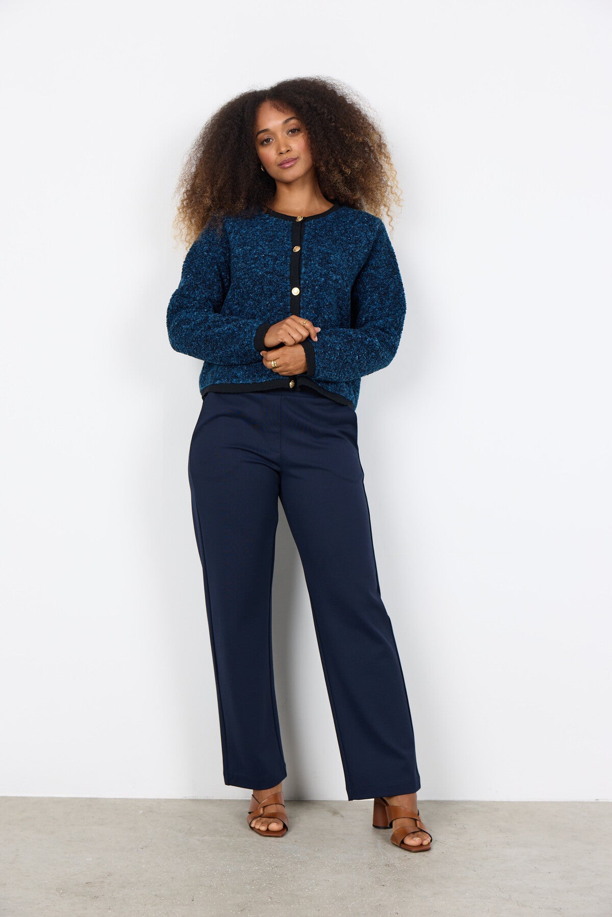 SC-BESSIE 7 Cardigan Navy
