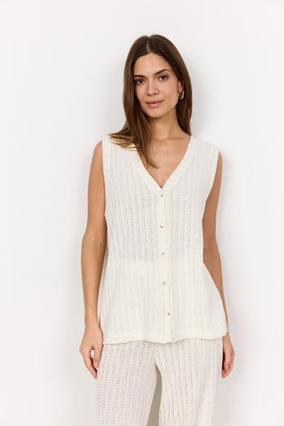 SC-SHONAS 1 Waistcoat Off white