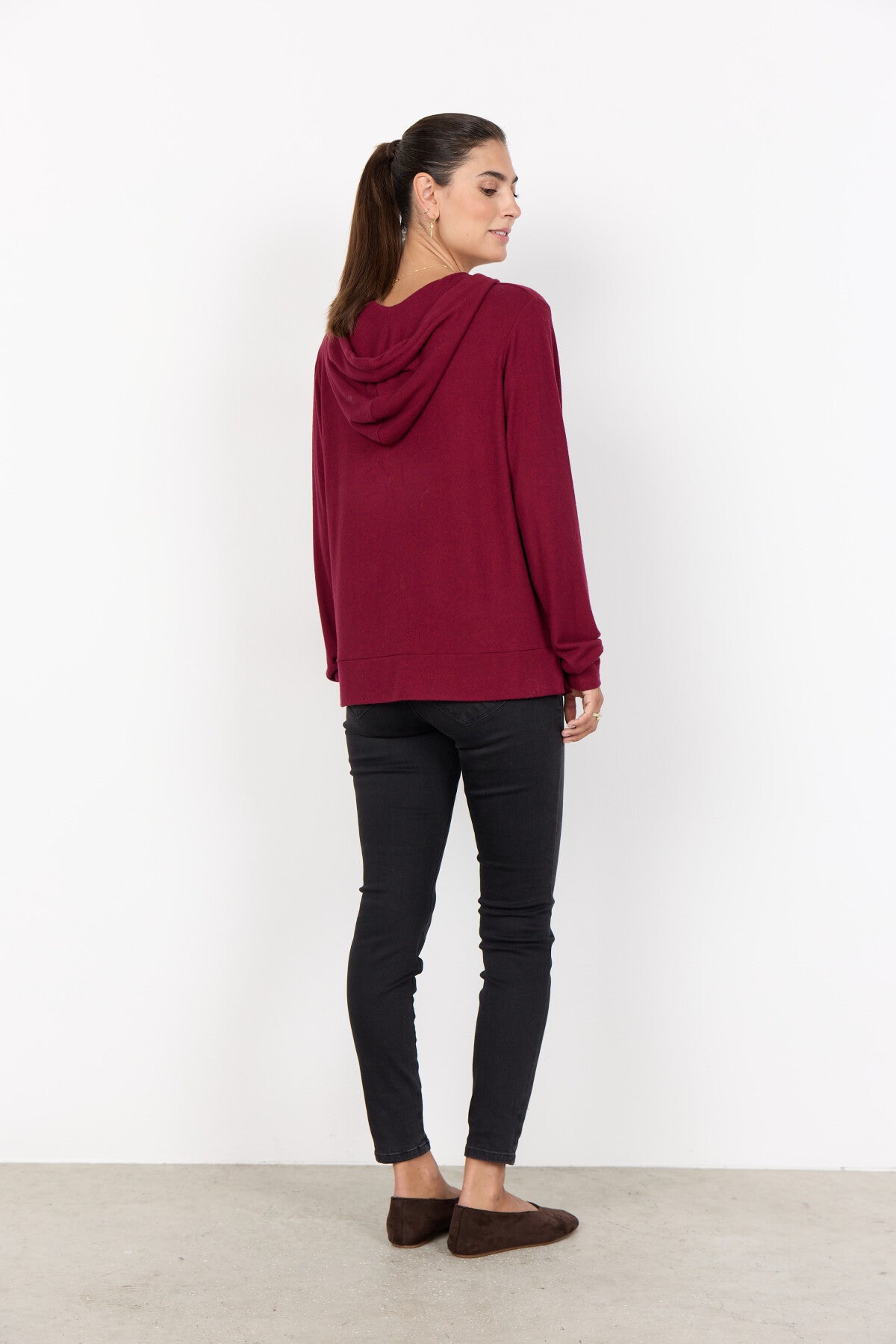 SC-BIARA 143 Sweatshirt Bordeaux