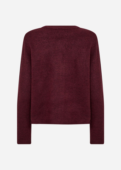 SC-ORLEAN 2 Cardigan Bordeaux