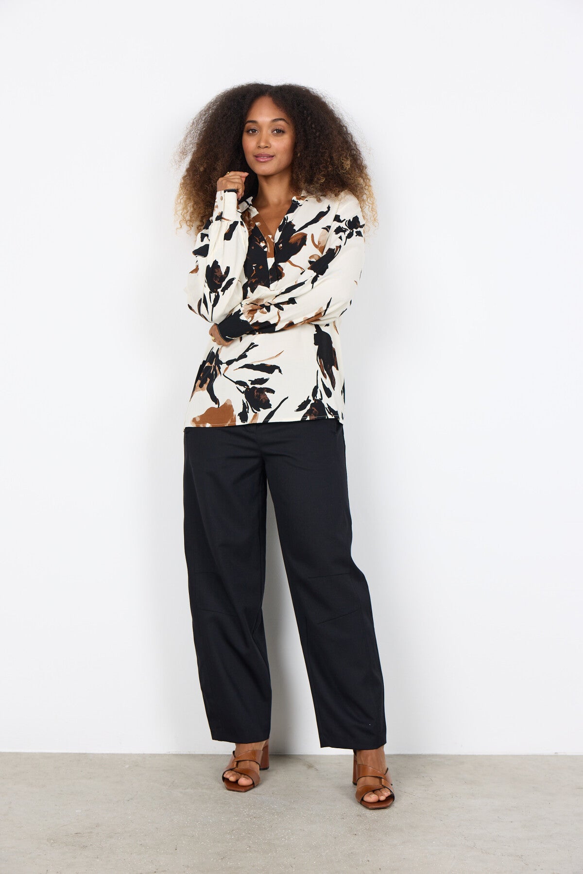 SC-BENE 2 Blouse Camel