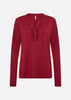 SC-MARICA 339 Blouse Dark red