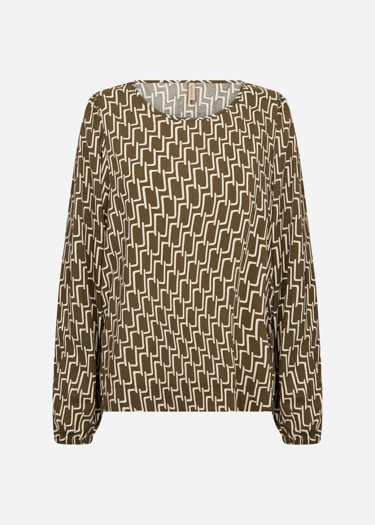 SC-VARLA 1 Blouse Dark green