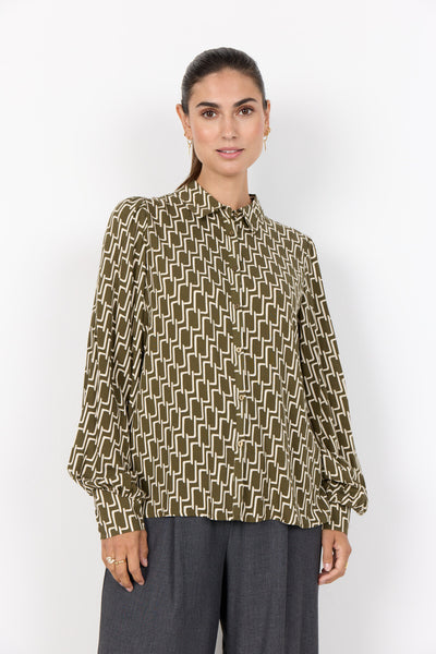 SC-VARLA 2 Shirt Dark green