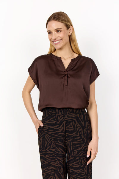 SC-THILDE 43 T-shirt Dark brown