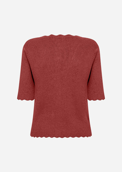 SC-DOLLIE 788 Cardigan Rust red