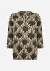 SC-FELICITY AOP 555 Blouse Dark green