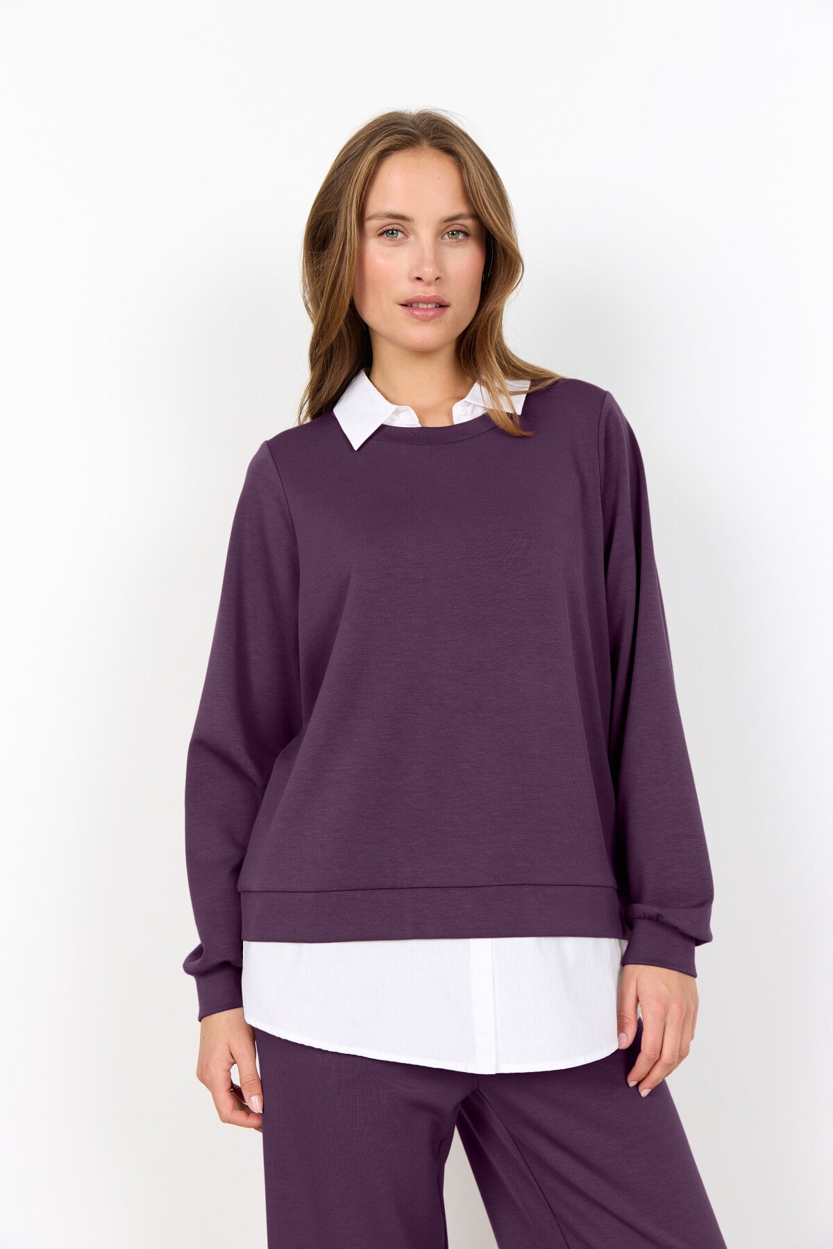 SC-BANU 271 Blouse Purple