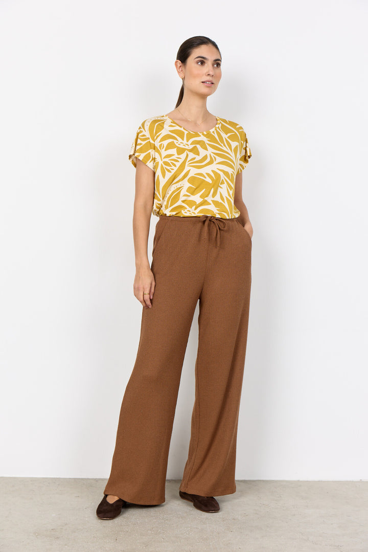 SC-DELIA 8 Pants in Brown from soyaconcept | Soyaconcept.com