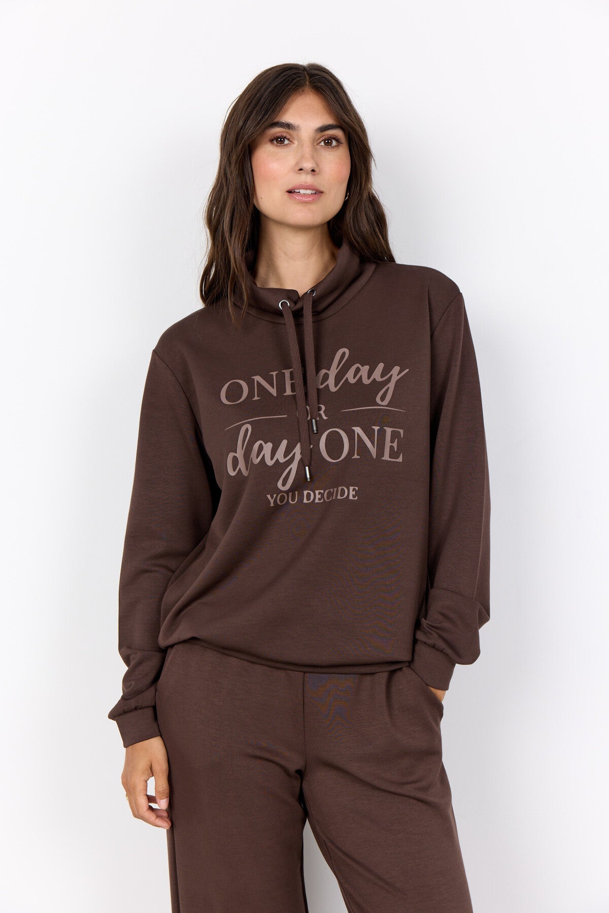 SC-BANU 256 Sweatshirt Dark brown
