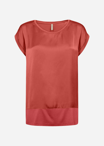 SC-THILDE 6 T-shirt Rust red
