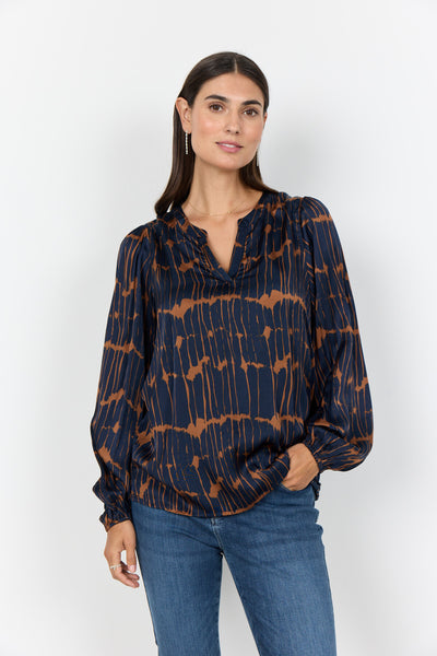 SC-ARLETTE 1 Blouse Dark blue