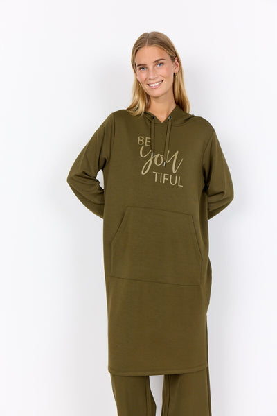 SC-BANU 259 Dress Dark green