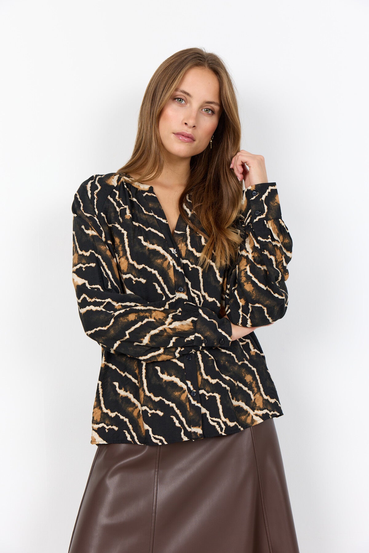 SC-ANYA 2 Shirt Brown