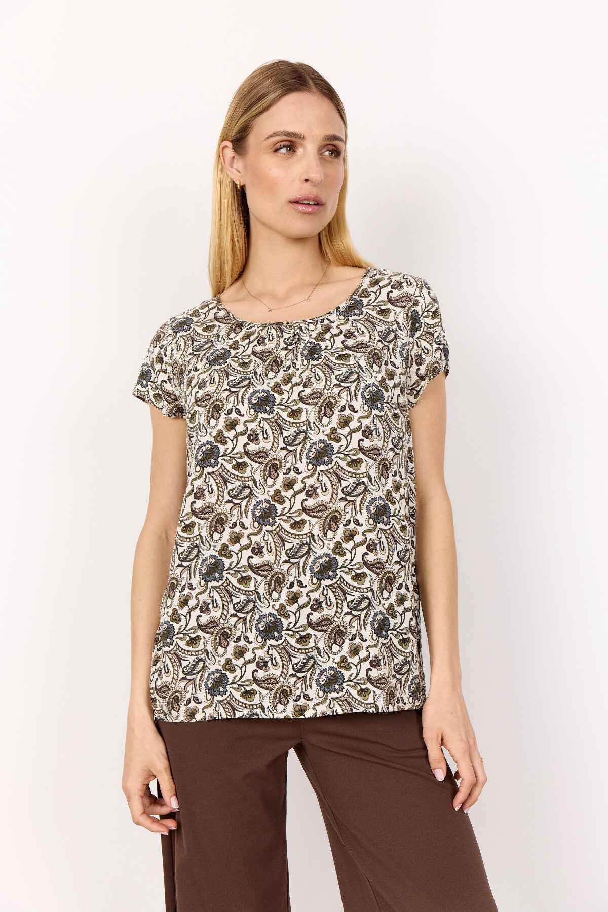 SC-SAMEA 1 Blouse Olive