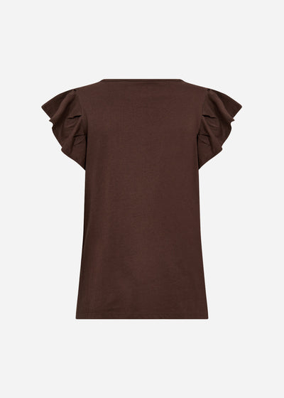 SC-DERBY 52 T-shirt Dark brown