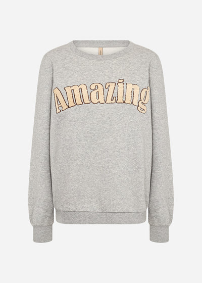 SC-ANGELIN 1 Sweatshirt Light grey