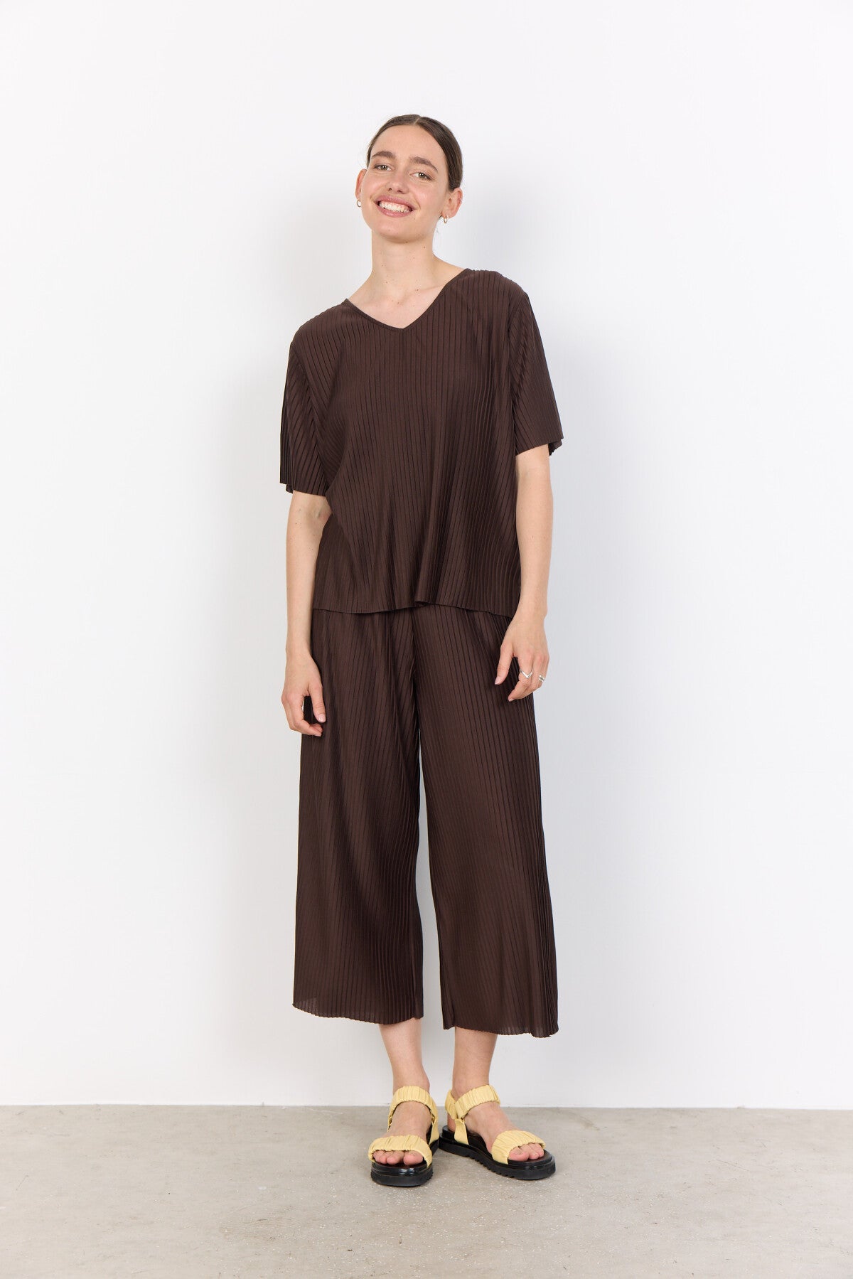 SC-KIRIT 19 Blouse Dark brown