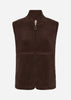 SC-ONYX 3 Waistcoat Dark brown