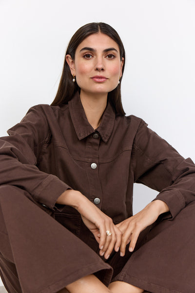 SC-ERNA 29 Jacket Dark brown