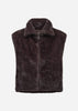 SC-HAYE 1 Waistcoat Dark plum