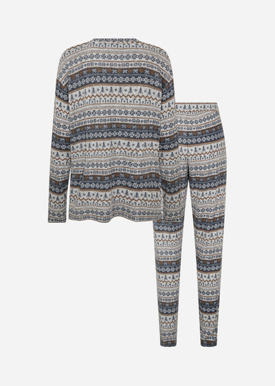 SC-BIARA AOP SET 149 Pyjamas Dark blue