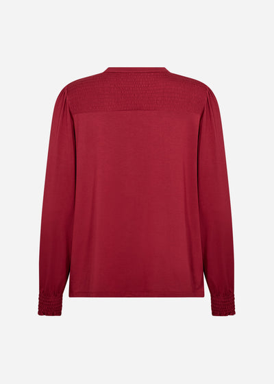 SC-MARICA 303 Blouse Dark red