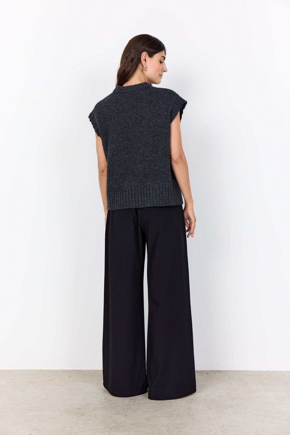 SC-GUNNA 12 Waistcoat Dark grey