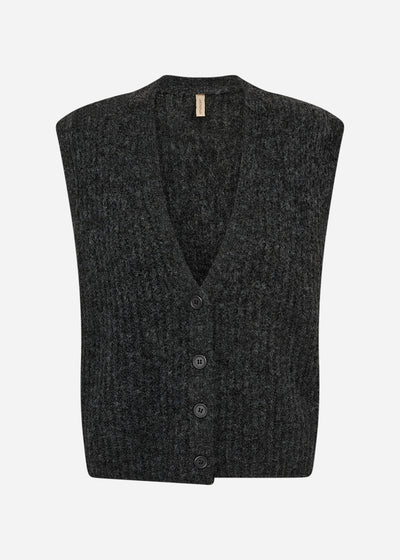 SC-TORINO 13 Waistcoat Dark grey