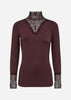 SC-MARICA 20 T-shirt Dark plum