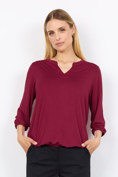 SC-MARICA 338 Blouse Bordeaux