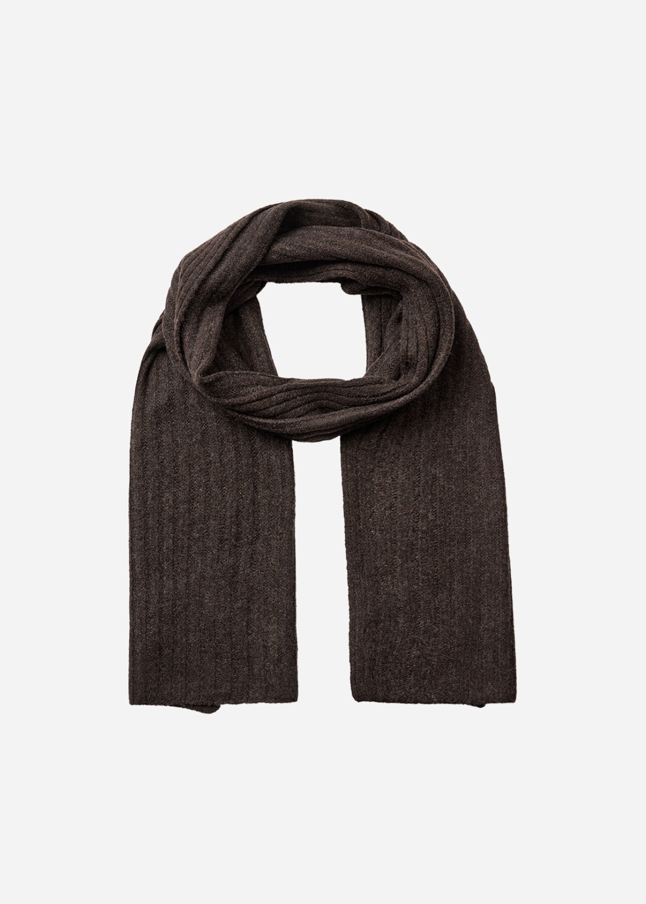 SC-SELANA 5 Scarf Dark brown