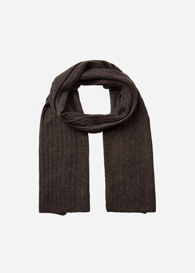 SC-SELANA 5 Scarf Dark brown