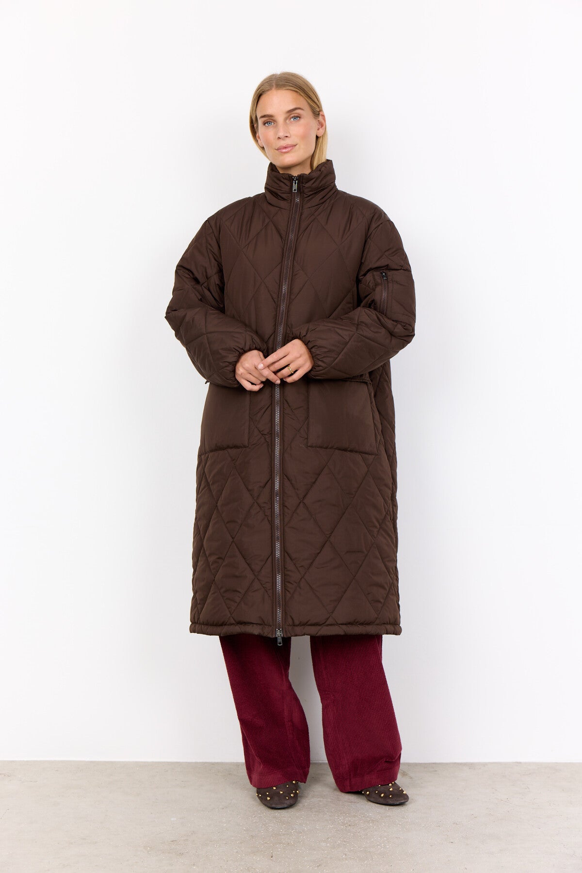 SC-FENYA 74 Jacket Dark brown