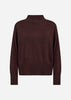 SC-HANNELE 3 Pullover Dark plum
