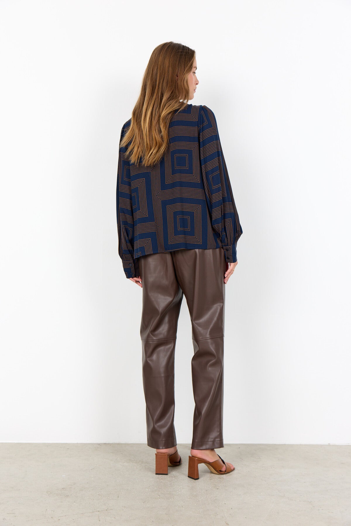 SC-ANNABEL 1 Blouse Dark blue