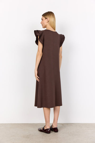 SC-BANU 251 Dress Dark brown