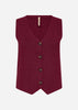 SC-KANITA 27 Waistcoat Bordeaux