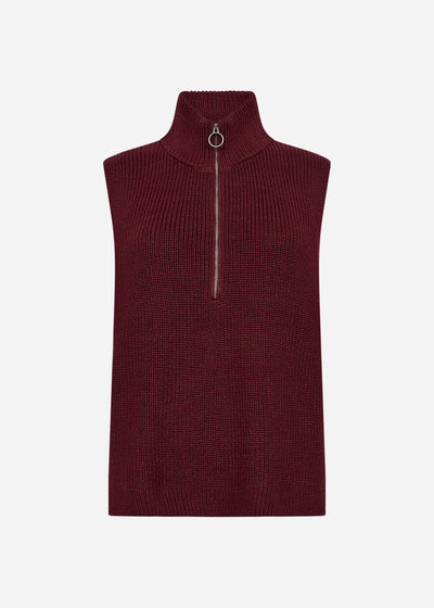 SC-JULIA 8 Waistcoat Bordeaux