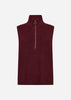 SC-JULIA 8 Waistcoat Bordeaux