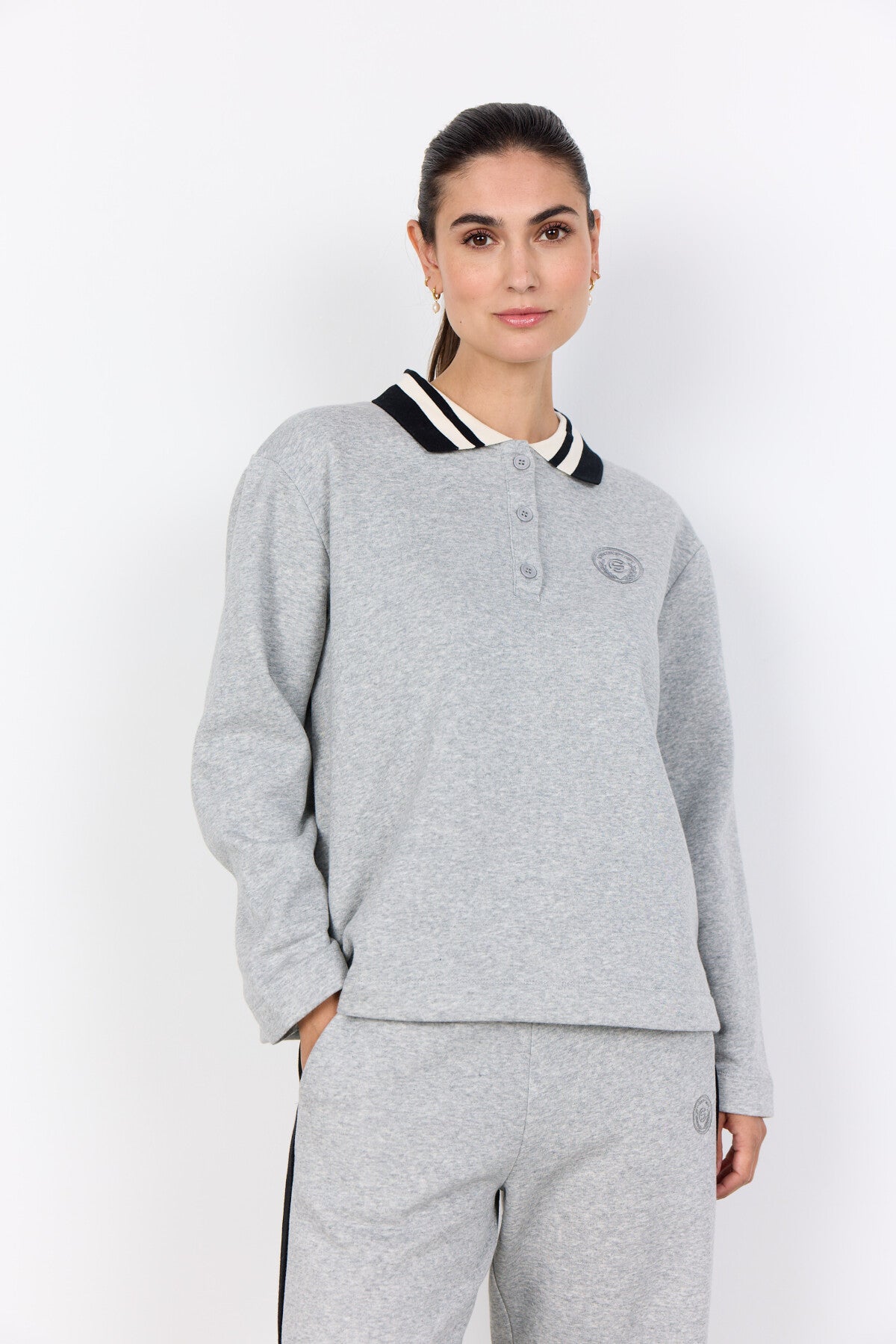 SC-ANGELIN 8 Sweatshirt Light grey