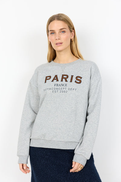 SC-ANGELIN 6 Sweatshirt Light grey