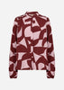 SC-HANNI AOP 1 Shirt Ruby red