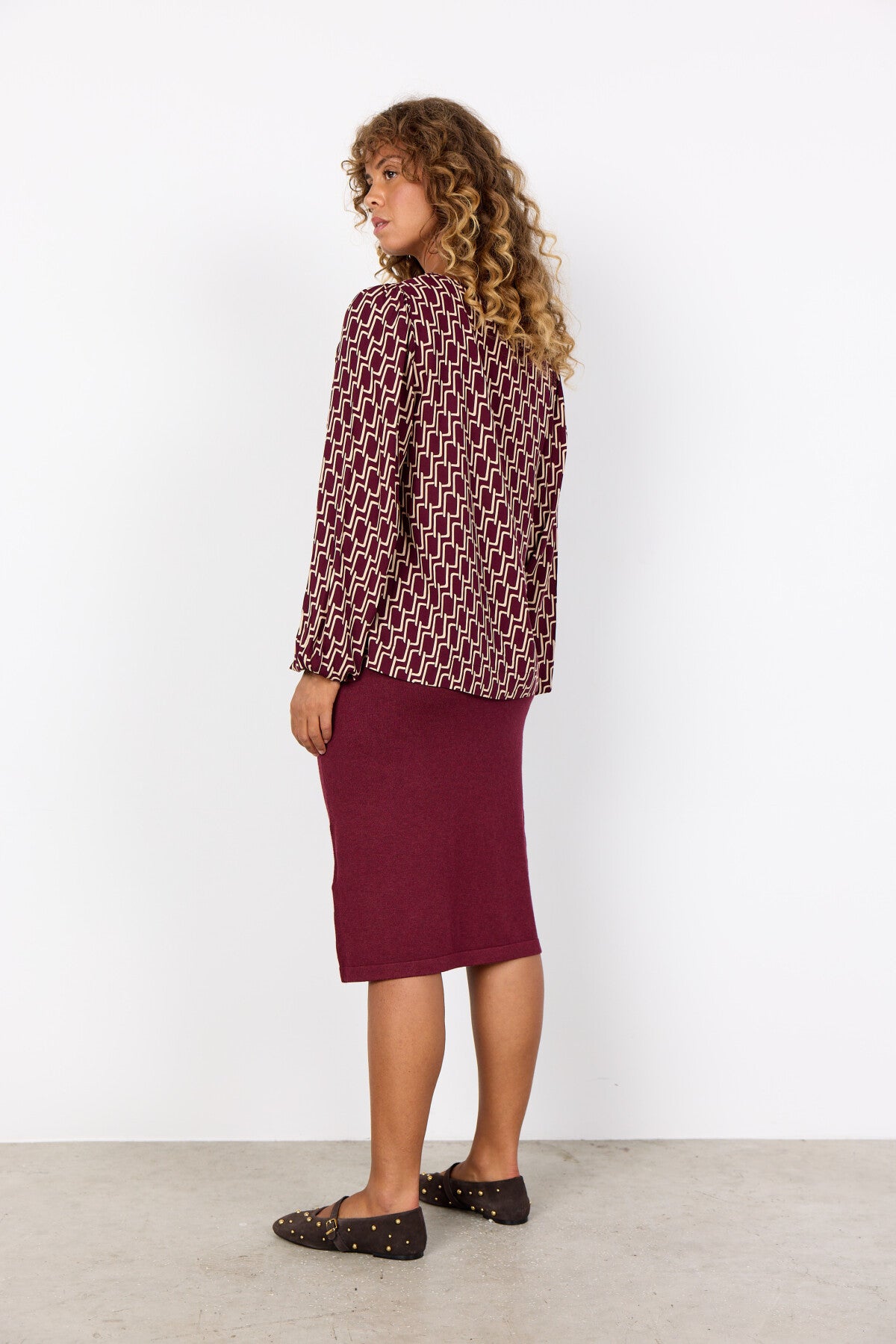 SC-VARLA 1 Blouse Bordeaux