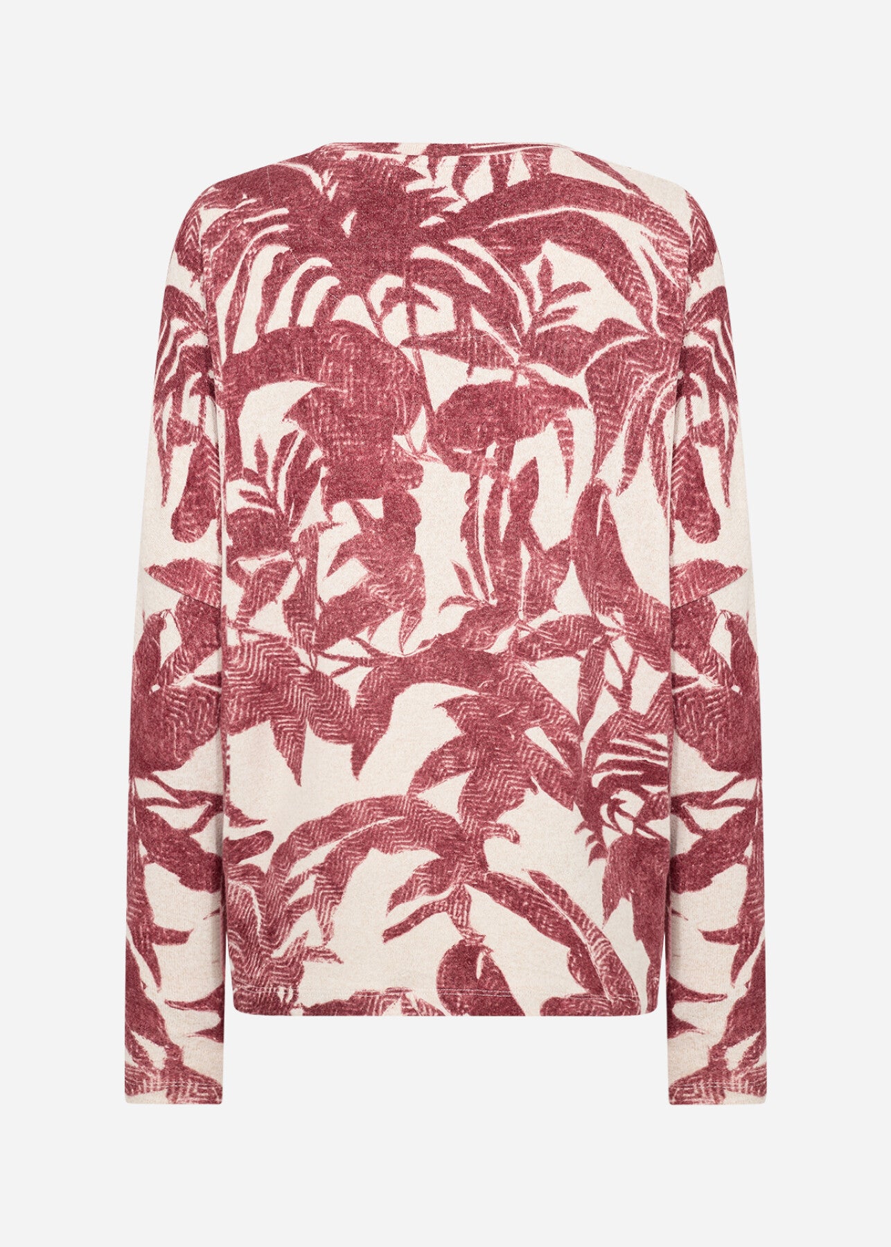 SC-BIARA AOP 152 Blouse Ruby red