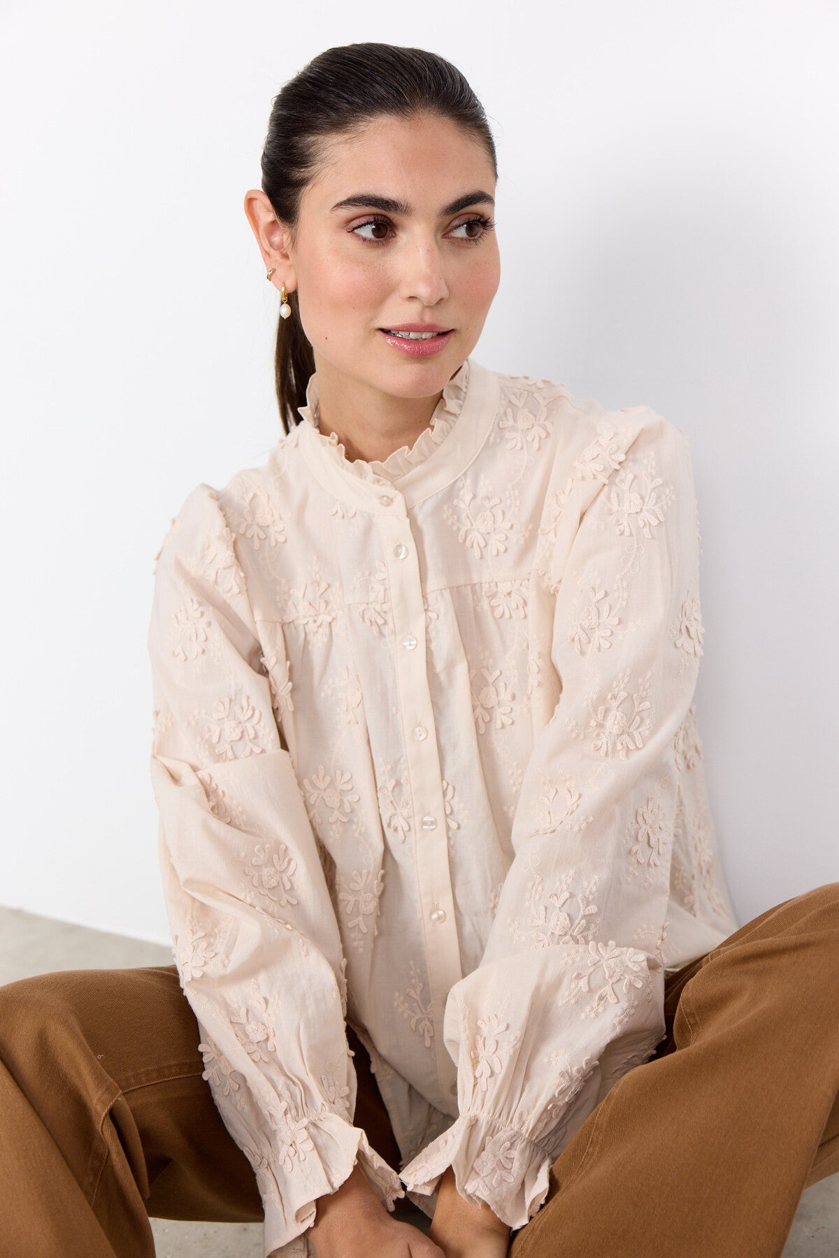 SC-BARBRA 2 Shirt Cream