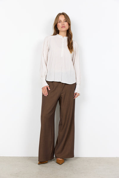 SC-ARIANNE 1 Blouse Brown